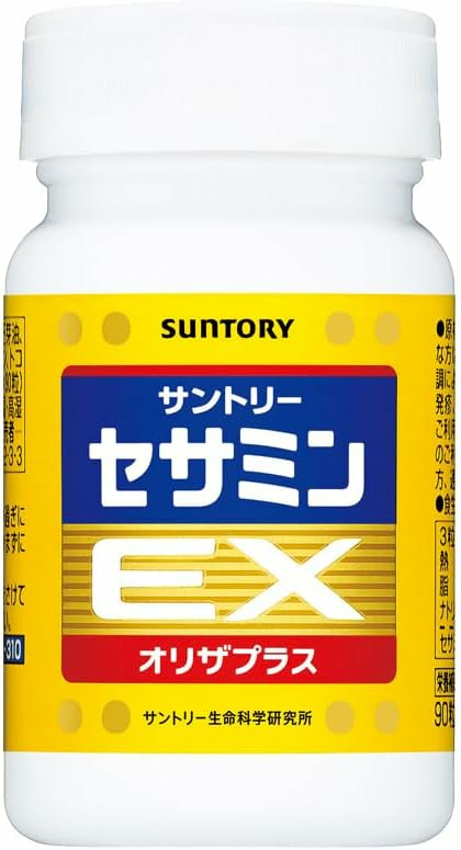 **%%{bg:lime}サントリー セサミンEX ごま オリザプラス セサミン ビタミンE サプリメント サプリ 90粒入／約30日分%%**